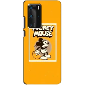 Чехлы с принтом Микки Маус на Huawei P40 Pro (Испуганный Микки)