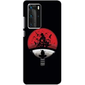 Чехлы с картинкой Итачи Учиха на Huawei P40 Pro (Итачи на черном)
