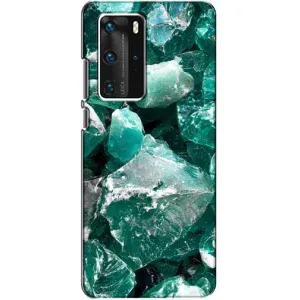 Чохол (Дорого-богато) на Huawei P40 Pro (Смарагд)