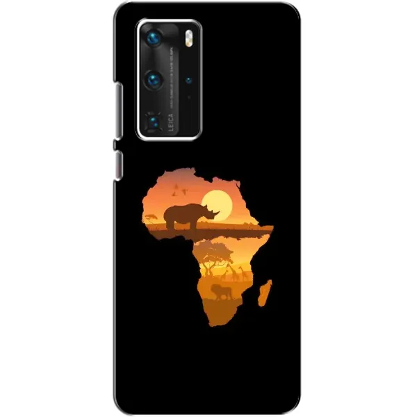 Чехол с рисунком «Карта» для Huawei P40 Pro Чехол с рисунком «Карта» для Huawei P40 Pro