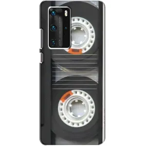 Чохол з Прикольним Принтом на Huawei P40 Pro (Касета магнітофону)