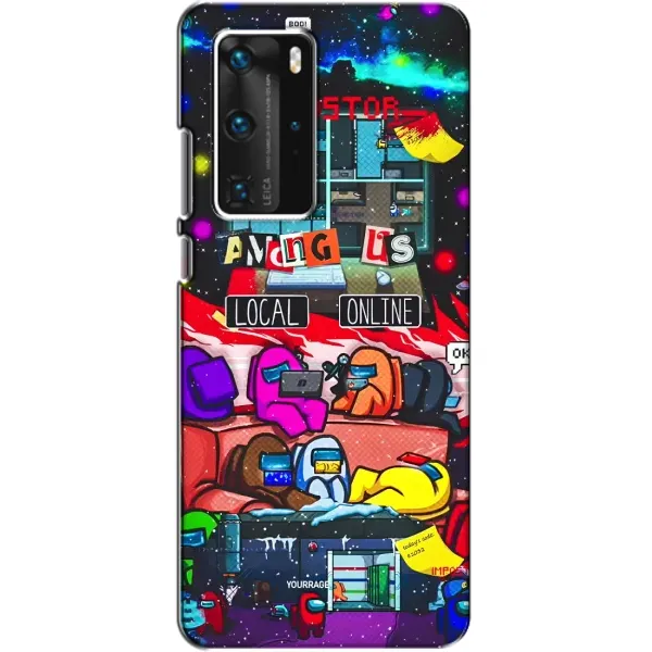 Чехол с рисунком «Команда 2» для Huawei P40 Pro Чехол с рисунком «Команда 2» для Huawei P40 Pro