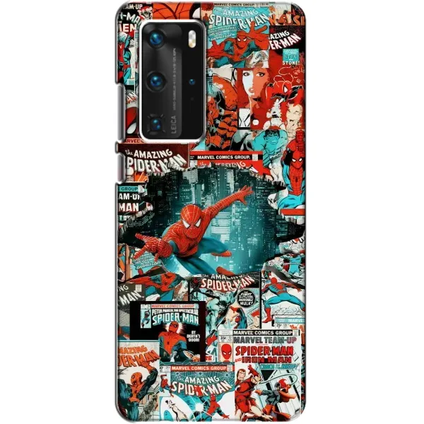 Чехол с рисунком «Комиксы Человек Паук» для Huawei P40 Pro Чехол с рисунком «Комиксы Человек Паук» для Huawei P40 Pro