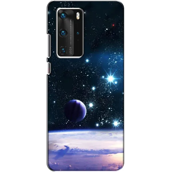 Чехол с рисунком «Космический вид» для Huawei P40 Pro Чехол с рисунком «Космический вид» для Huawei P40 Pro