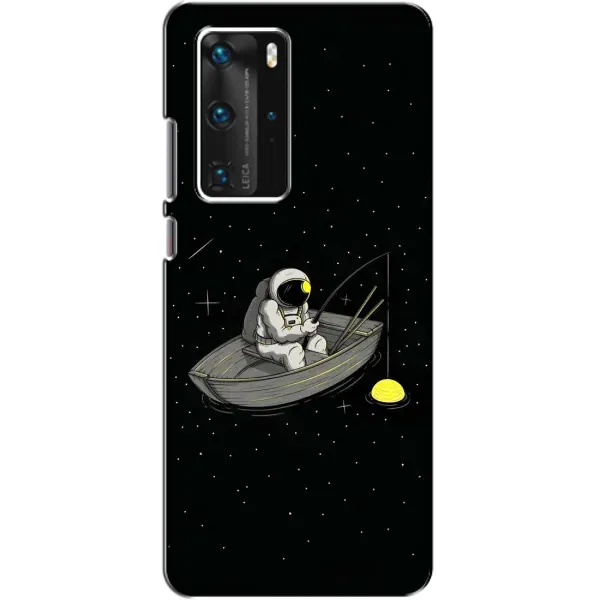 Чехол с рисунком «Космонавт на рыбалке» для Huawei P40 Pro Чехол с рисунком «Космонавт на рыбалке» для Huawei P40 Pro