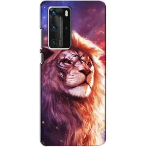 Чехол с картинкой на Huawei P40 Pro (Красочный ЛЕВ)
