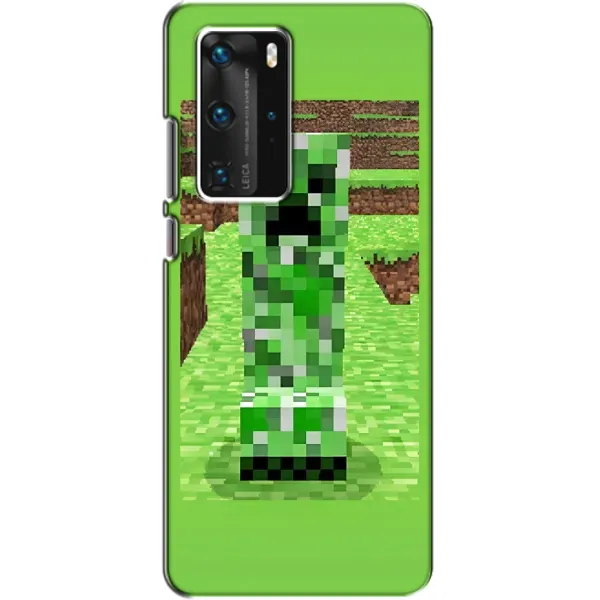 Чехол с рисунком «Крипер 2» для Huawei P40 Pro