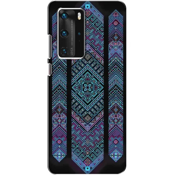 Чехол с рисунком «Крутой орнамент» для Huawei P40 Pro