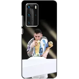 Чехлы Лео Месси Аргентина для Huawei P40 Pro (Кубок Мира)