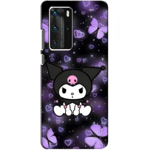 Чехол с персонажем Куроми на Huawei P40 Pro (Куроми на черном)
