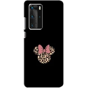 Чохол з леопардовим принтом на Huawei P40 Pro (Леопардова Мінні)
