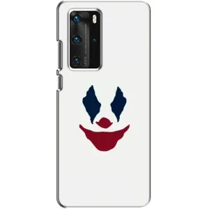Чехлы с картинкой Джокера на Huawei P40 Pro (Лицо Джокера)