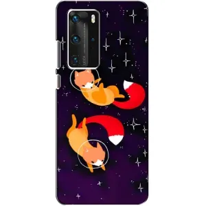 Чехол с Лисичкой для Huawei P40 Pro (Лисы)