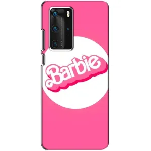 Силіконовый Чохол Барбі фільм на Huawei P40 Pro (Лого Барбі)