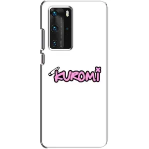 Чехол с персонажем Куроми на Huawei P40 Pro (Лого Куроми)