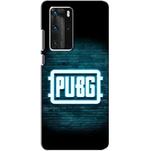 Чехол (TPU) с картинкой "Лого Пабг" на Хуавей П40 Про (Лого PUBG)