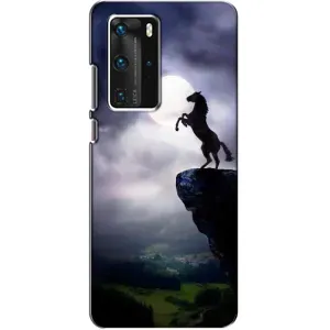 Чехлы с изображением разных животных для Huawei P40 Pro (Лошадь)