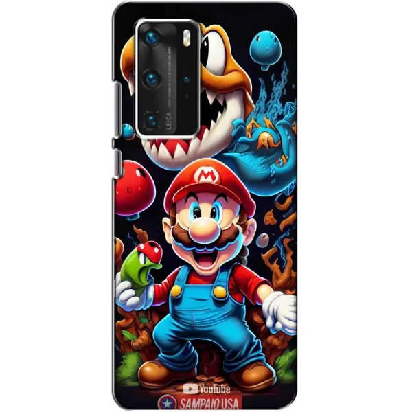 Чехол с рисунком «Марио» для Huawei P40 Pro Чехол с рисунком «Марио» для Huawei P40 Pro