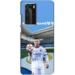 Чехол (TPU) с Футболистом на Huawei P40 Pro (Mbappe Real)