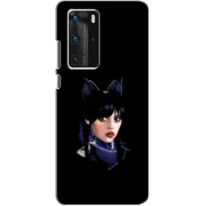 Чохол з картинкою Венсдей на Huawei P40 Pro (Мила Венсдей)