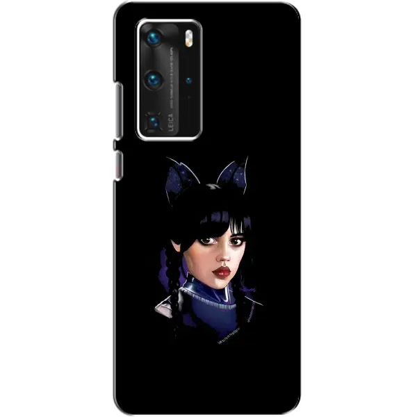 Чехол с рисунком «Милая Уэнсдей» для Huawei P40 Pro