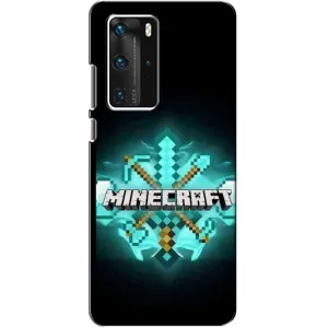 Чехол майнкрафт для Huawei P40 Pro (MineCraft 2)