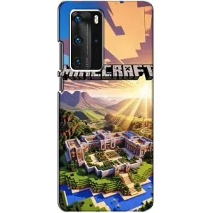Чехол майнкрафт для Huawei P40 Pro (MINECRAFT)