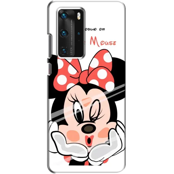 Чехол с рисунком «Minni Mouse» для Huawei P40 Pro Чехол с рисунком «Minni Mouse» для Huawei P40 Pro