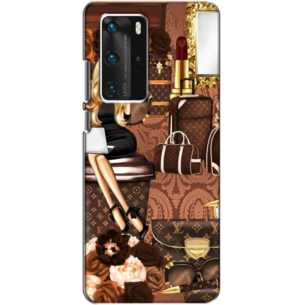 Чехол с рисунком «Мода Луи Виттон» для Huawei P40 Pro Чехол с рисунком «Мода Луи Виттон» для Huawei P40 Pro