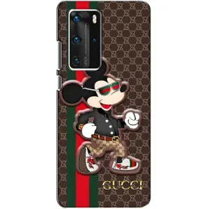 Чехлы Бренд GUCCI для Huawei P40 Pro (Маус Гуччи)
