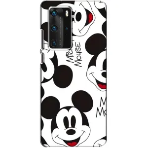 Чехлы с принтом Микки Маус на Huawei P40 Pro (Мордочка Маус)