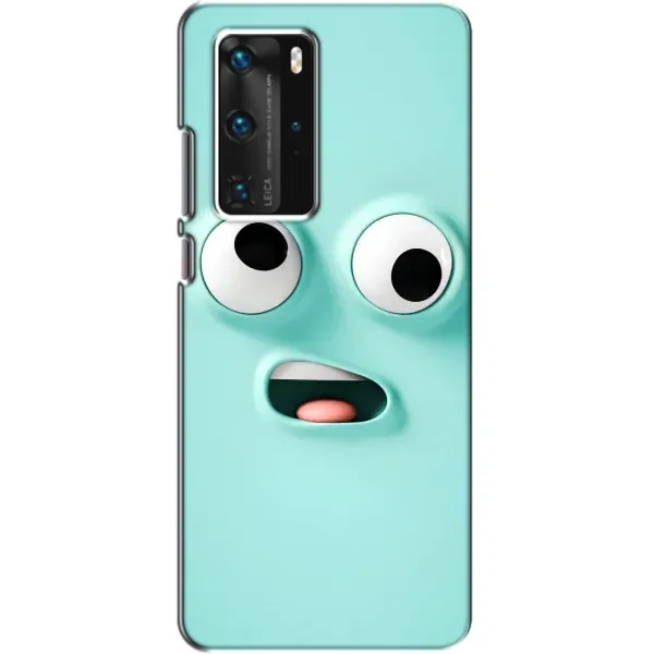 Чехол с рисунком «Забавное мятное лицо» для Huawei P40 Pro Чехол с рисунком «Забавное мятное лицо» для Huawei P40 Pro