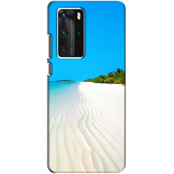 Чехол с рисунком «Море песок» для Huawei P40 Pro Чехол с рисунком «Море песок» для Huawei P40 Pro