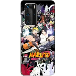 Купить Чохли на телефон з принтом Anime для Huawei P40 Pro (Наруто постер)