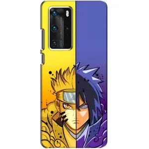Купить Чохли на телефон з принтом Anime для Huawei P40 Pro (Naruto Vs Sasuke)