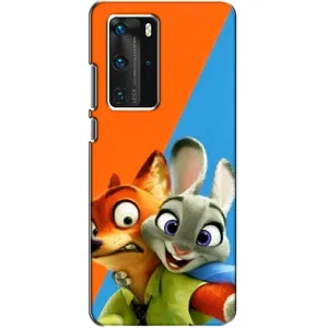 Чехлы ЗВЕРОПОЛИС для Huawei P40 Pro (Ник и Хопс)