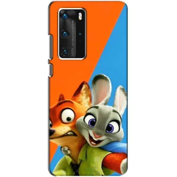 Чехол с рисунком «Ник и Хопс» для Huawei P40 Pro Чехол с рисунком «Ник и Хопс» для Huawei P40 Pro