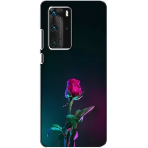 Чехлы с принтом Розочки для Huawei P40 Pro
