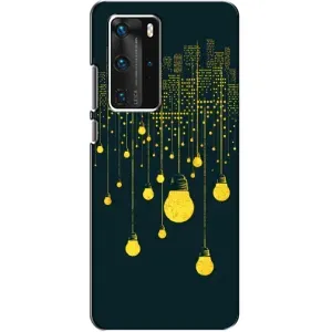 Силиконовые Чехлы Любимому человеку для Huawei P40 Pro (Ночной город)