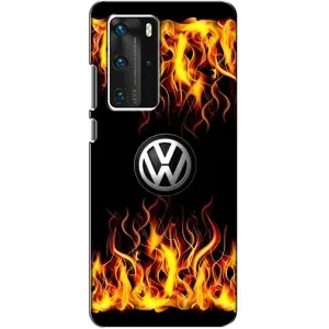Чохол "Фольксваген" для Huawei P40 Pro (Вогняний Лого)