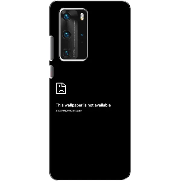 Чехол с рисунком «Ошибка» для Huawei P40 Pro Чехол с рисунком «Ошибка» для Huawei P40 Pro