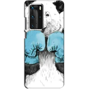 Чехлы с Пандами на Huawei P40 Pro (Панда боксер)