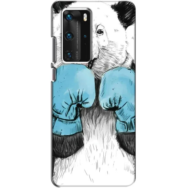 Чехол с рисунком «Панда боксер» для Huawei P40 Pro Чехол с рисунком «Панда боксер» для Huawei P40 Pro