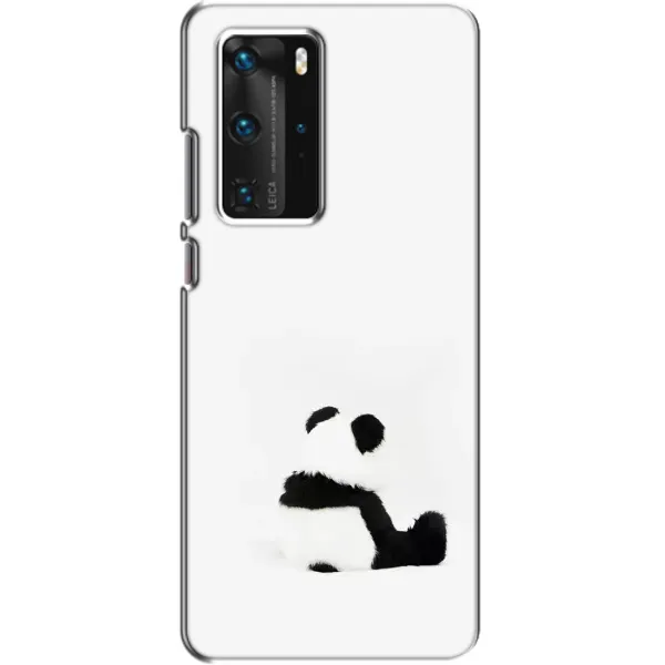 Чехол с рисунком «Панда обиделся» для Huawei P40 Pro Чехол с рисунком «Панда обиделся» для Huawei P40 Pro