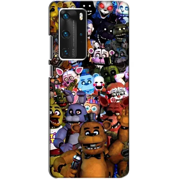 Чехол с рисунком «Персонажи Фредди» для Huawei P40 Pro Чехол с рисунком «Персонажи Фредди» для Huawei P40 Pro