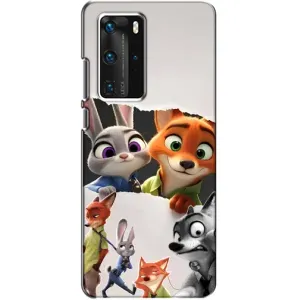 Силіконовий чохол з принтом Зоотрополіс для Huawei P40 Pro