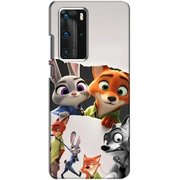 Чехол с рисунком «Персонажи Зоо» для Huawei P40 Pro Чехол с рисунком «Персонажи Зоо» для Huawei P40 Pro