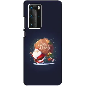 Чехол Санта Клаус для Huawei P40 Pro (Подарки от Санты)