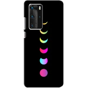 Чехол (ТПУ) с планетами на Huawei P40 Pro (Полнолуние)