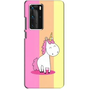 Чохол Unicorn на Huawei P40 Pro (Яскравий Єдинорог)